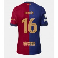 Barcelona Fermin Lopez #16 Fotballklær Hjemmedrakt 2024-25 Kortermet